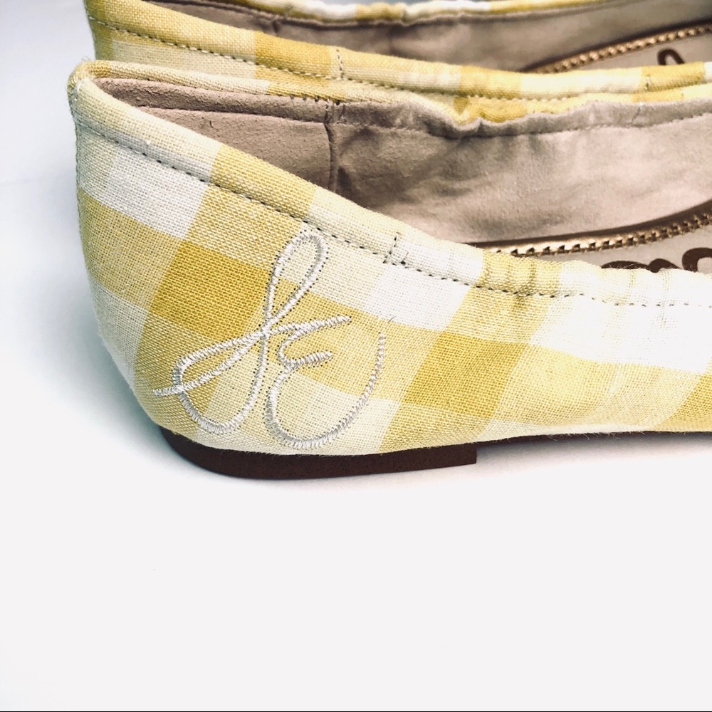 Sam Edelman Gingham Flats - Picture 7 of 8